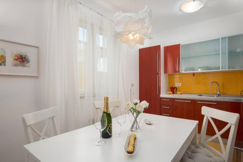 Duplex + Garage Rovinj Exterior foto